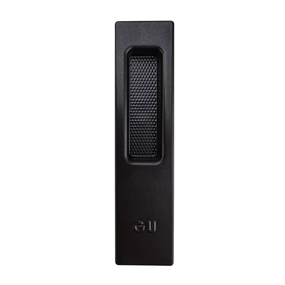 GU Lift Slide Outside Flush Pull - Dark Bronze - Front
